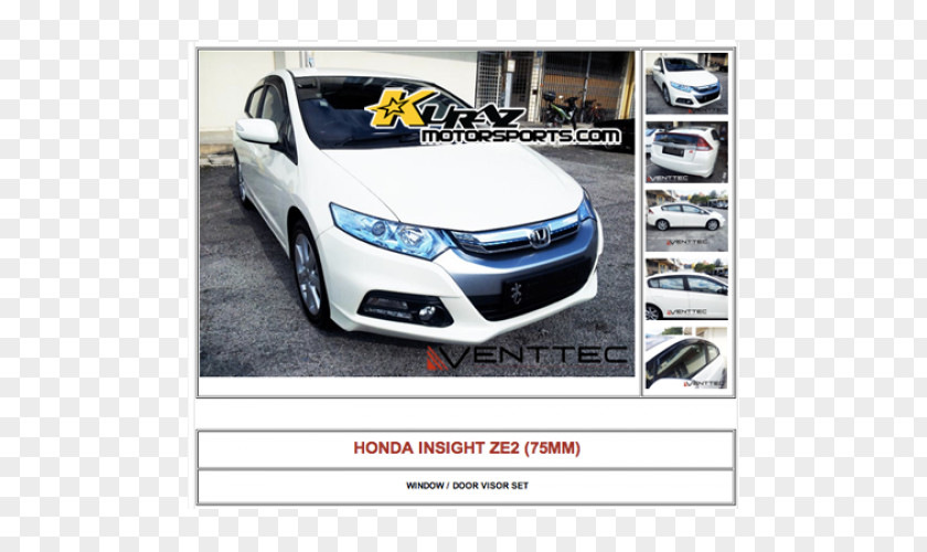 Car Honda Insight Compact Stream PNG