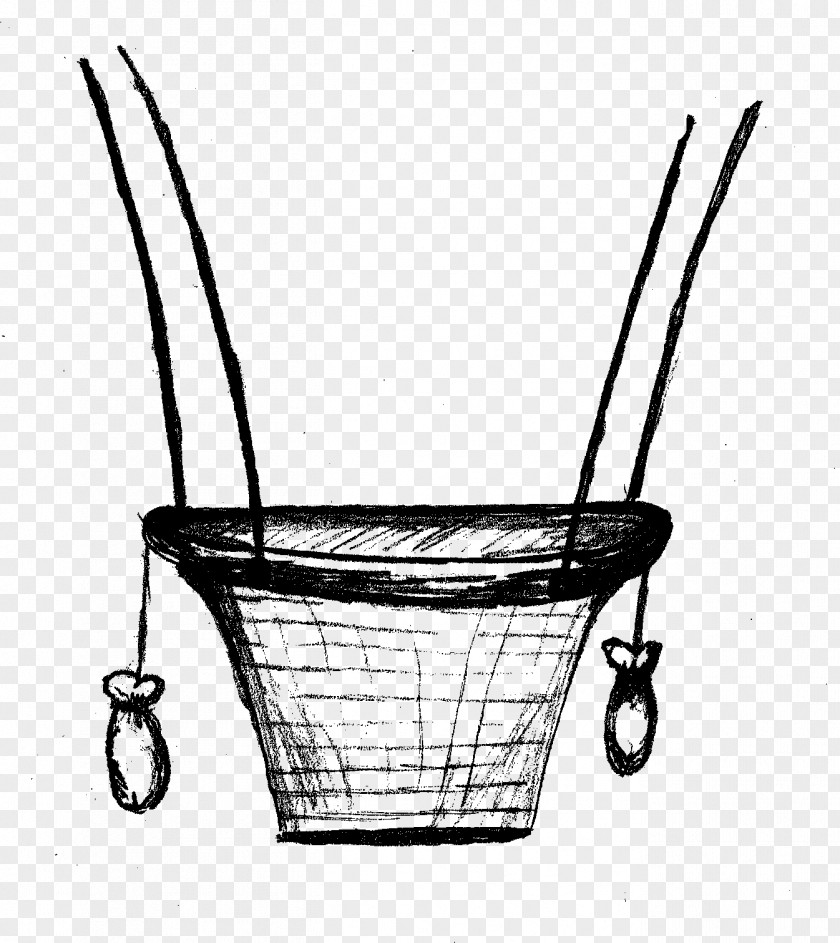 Hot Air Balloon Drawing Basket Clip Art PNG