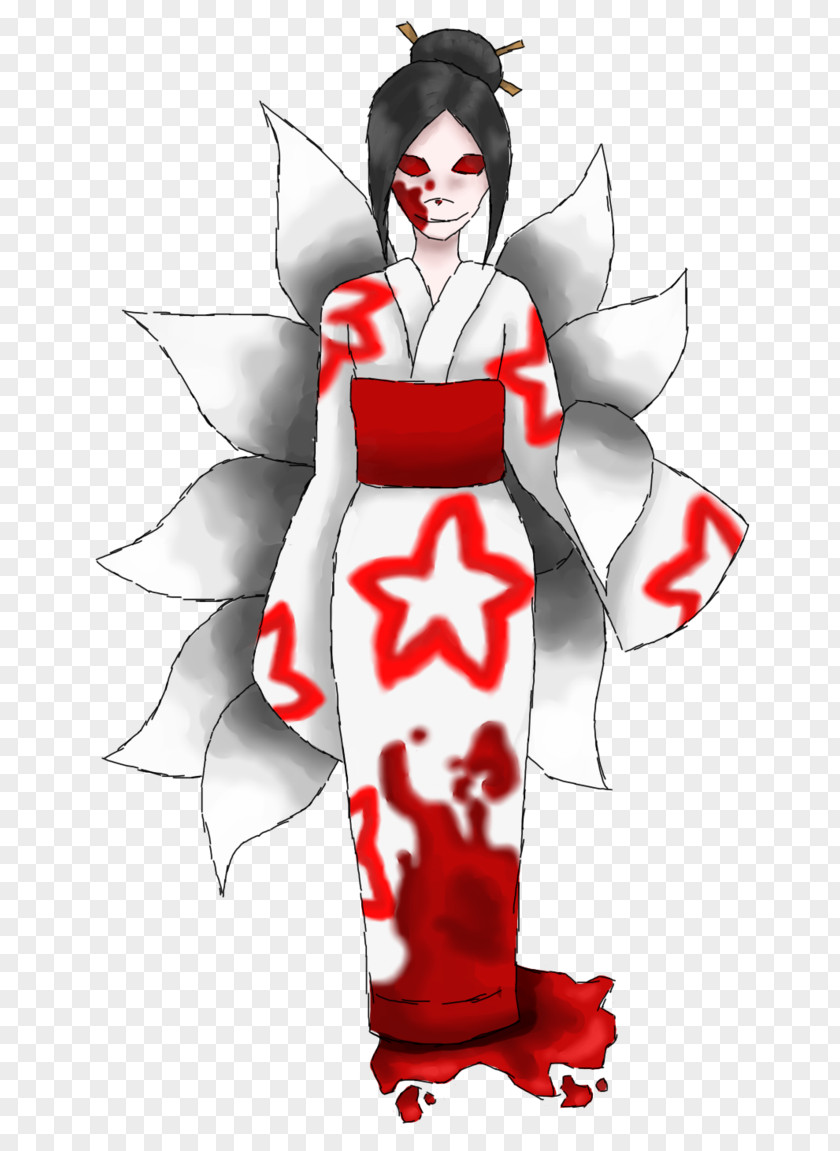 Koko Geisha Costume Legendary Creature Cartoon PNG