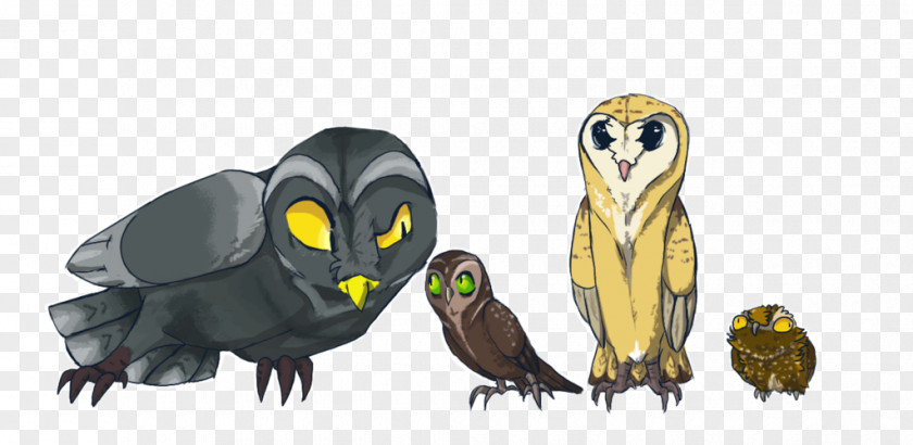 Owl Beak Character Cartoon PNG