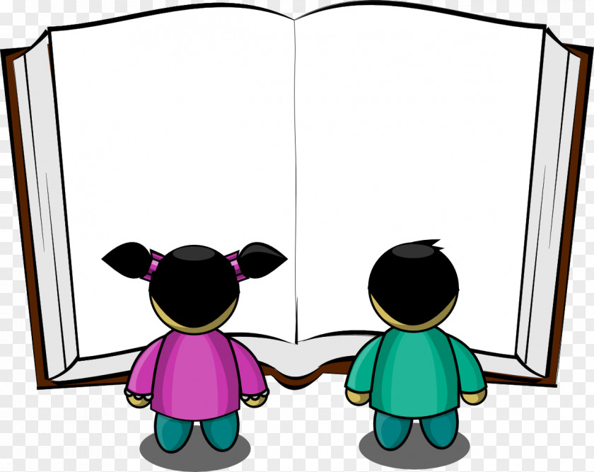 Reading Pictures Book Clip Art PNG