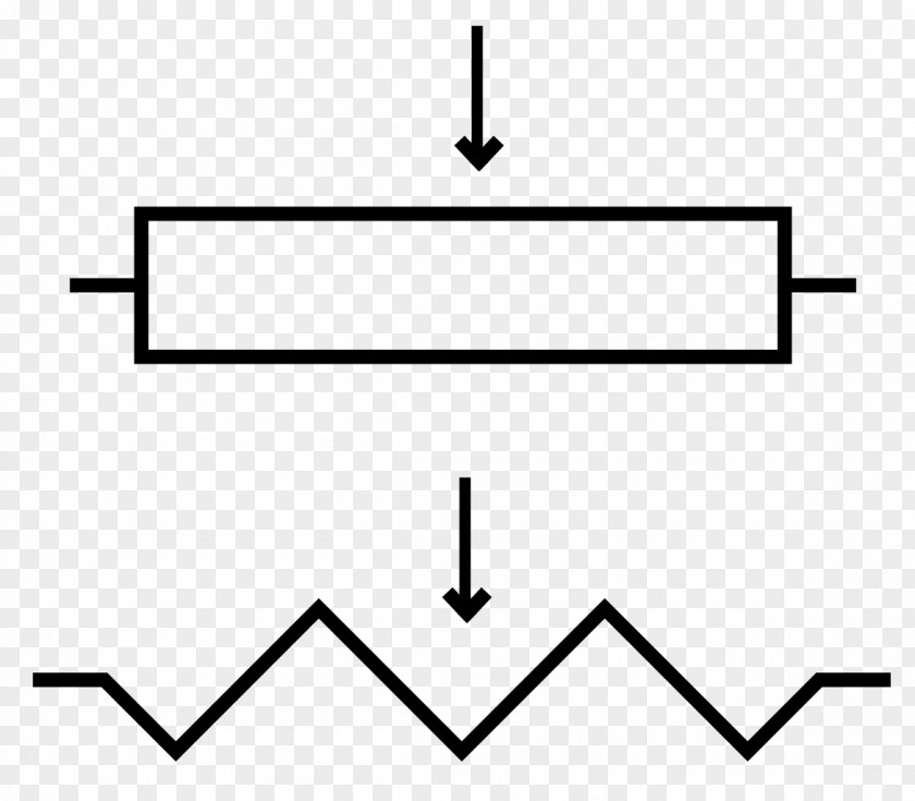 Symbol Resistor Electrical Resistance And Conductance Electronics PNG