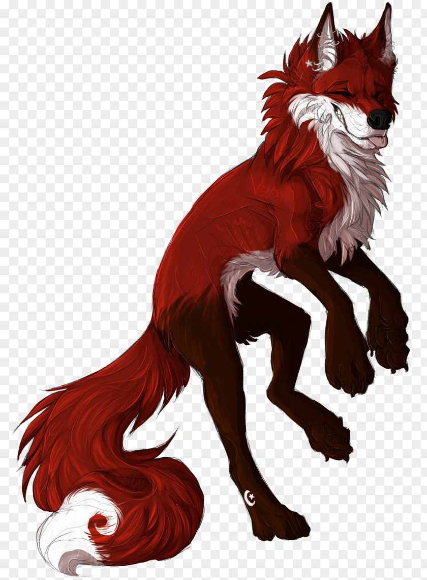 Werewolf Red Fox Illustration Demon Fur PNG