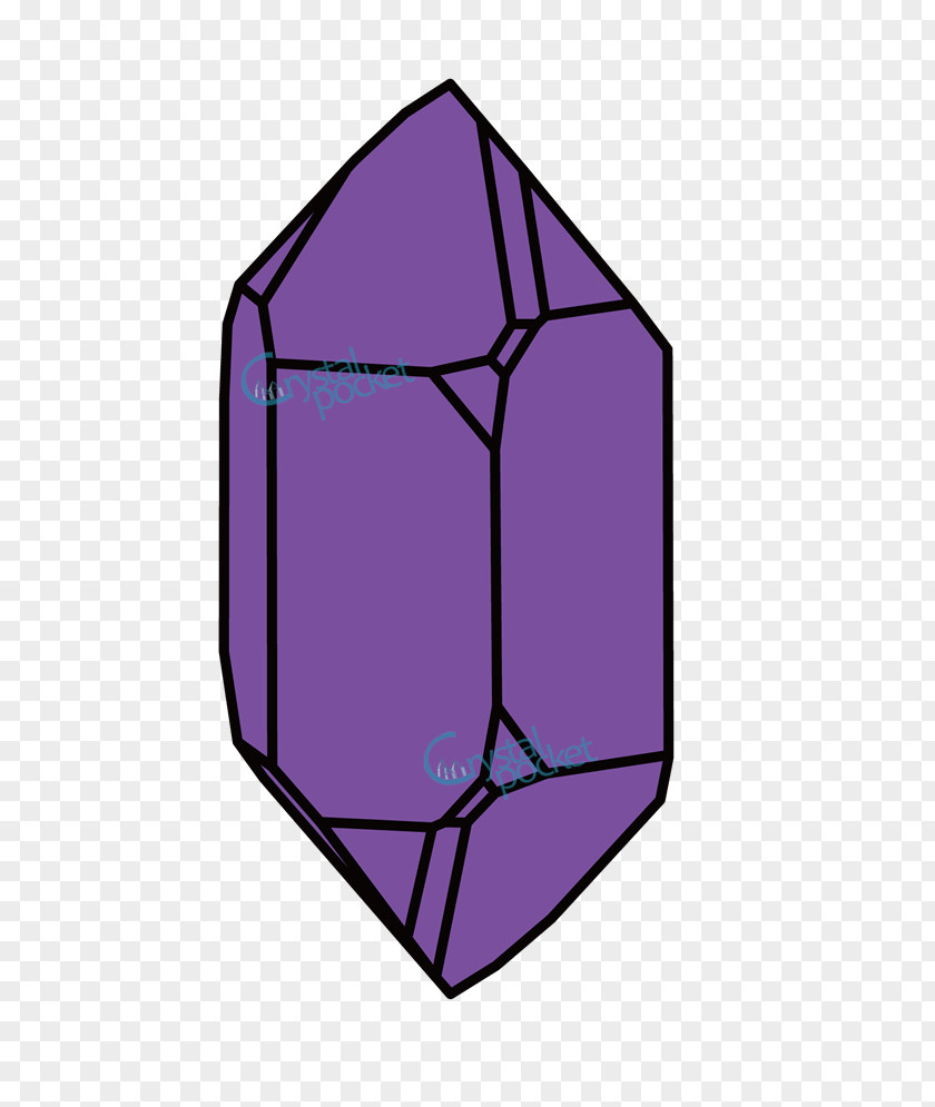 Amethyst Crystal Birthstone Mineral PNG