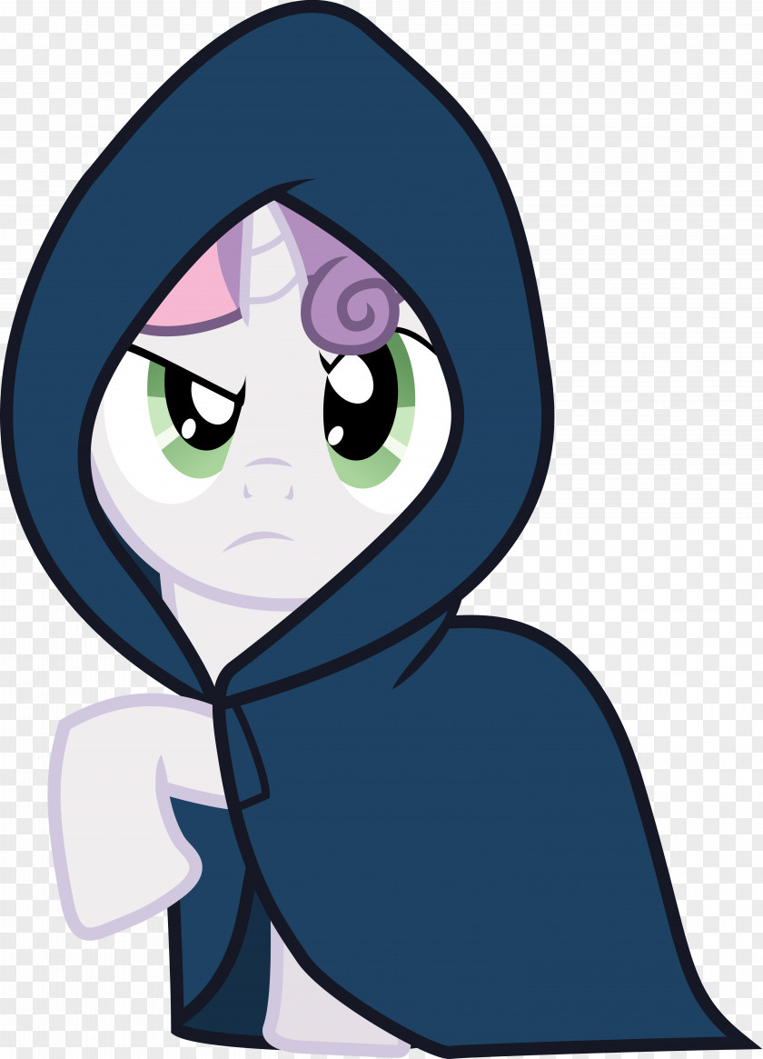 Cloak Sweetie Belle Hoodie Apple Bloom Rainbow Dash PNG