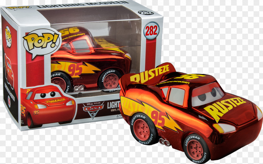 Lightning McQueen San Diego Comic-Con Funko Cars Action & Toy Figures PNG