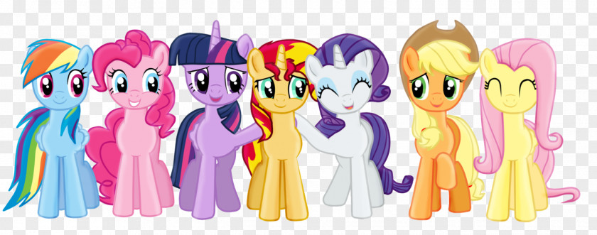 My Little Pony Rainbow Dash Twilight Sparkle Sunset Shimmer Pinkie Pie PNG