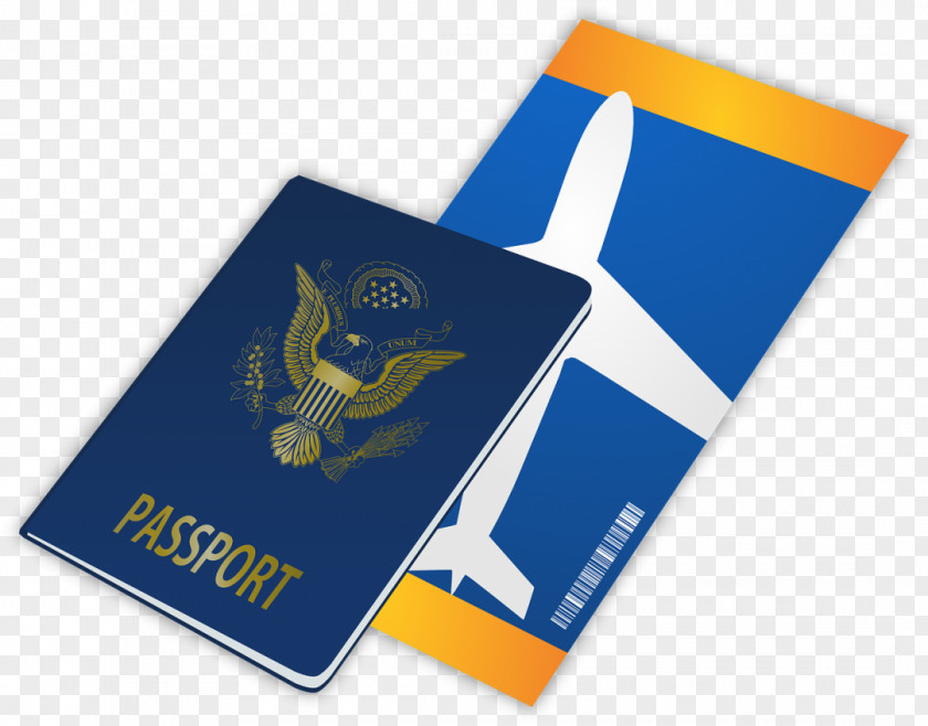 Passport United States Stamp Clip Art PNG