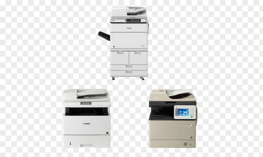 Printer Multi-function Canon Paper Photocopier PNG