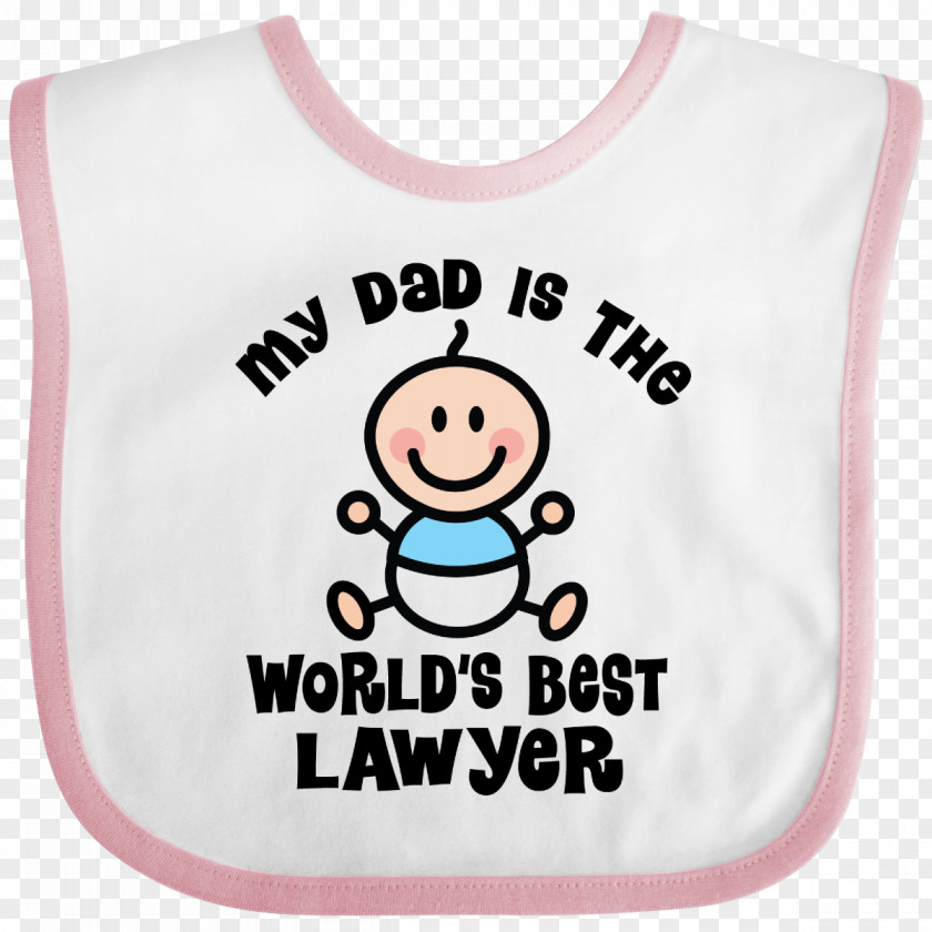 World Best Dad T-shirt Bib Boy Infant Sleeveless Shirt PNG