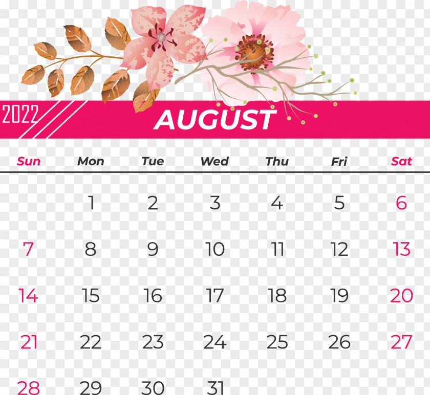 Calendar Cartoon Drawing Flower Line PNG