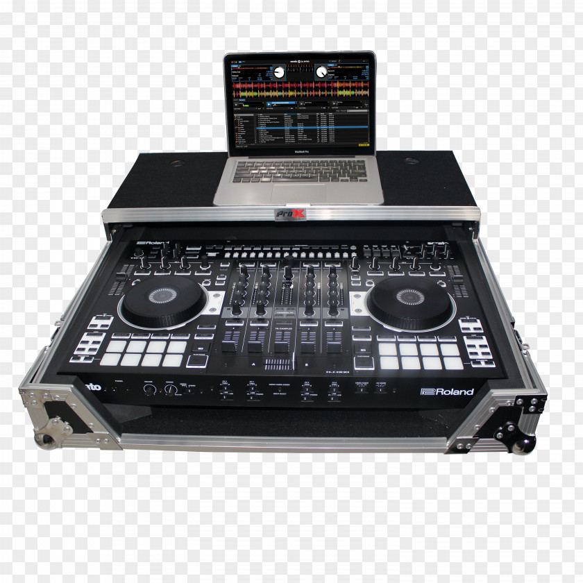 Dj Audio Mixers Road Case Disc Jockey DJ Controller PNG