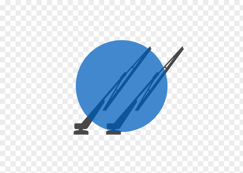 Electric Blue Logo Circle PNG