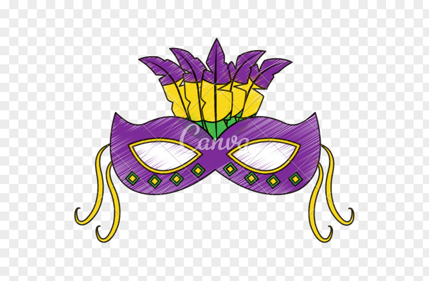 Mardi Gras Carnival In New Orleans Clip Art Mask PNG