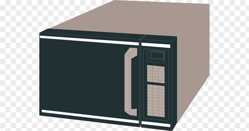 Microwave Vector Cartoon Oven Cuboid PNG
