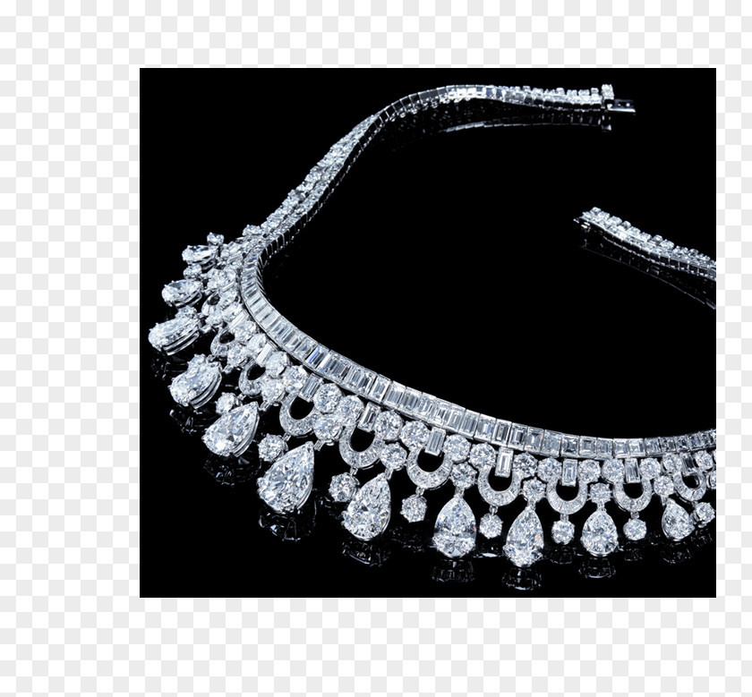 Necklace Earring Diamond Jewellery Harry Winston, Inc. PNG