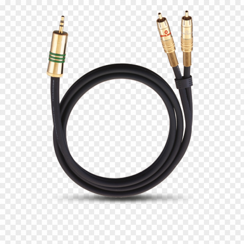 RCA Connector Phone Electrical Cable Adapter PNG