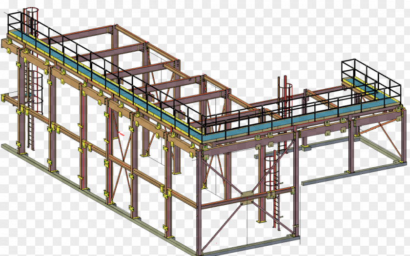 Steel Structure Building Structural Architectural Engineering PNG