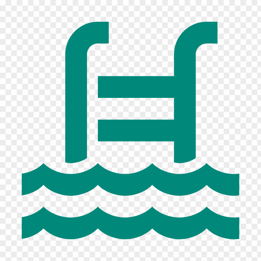 Swimming Pool Logo Brand Green PNG