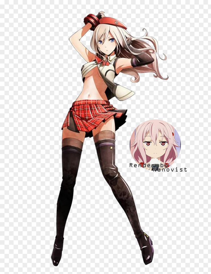 Cosplay God Eater 2 Gods Burst Boot Costume PNG