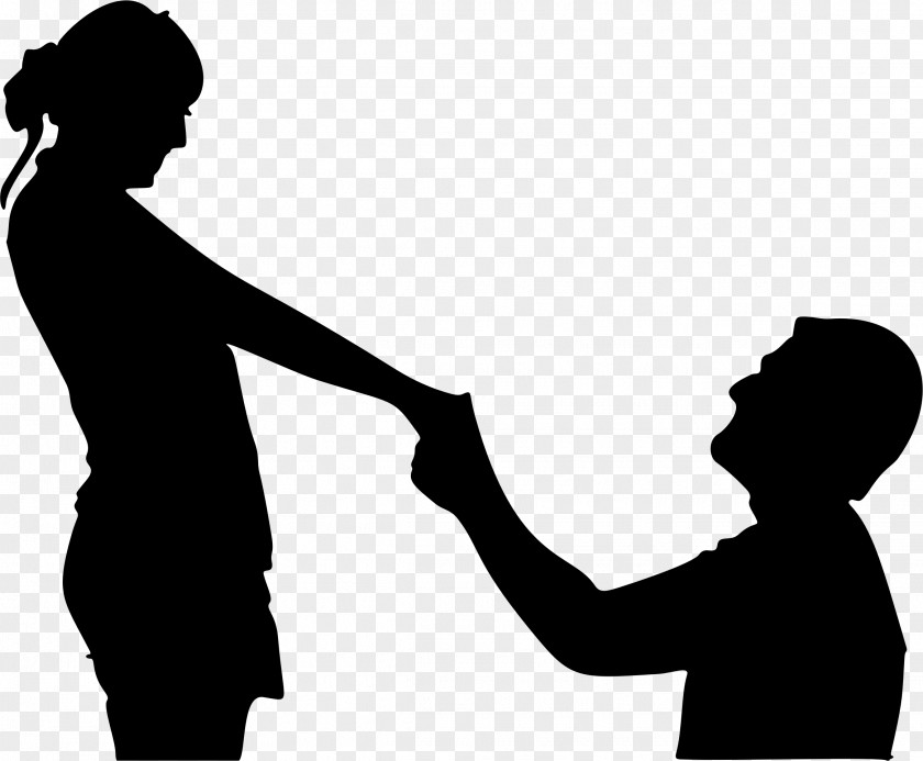Couple Woman Silhouette Husband Clip Art PNG