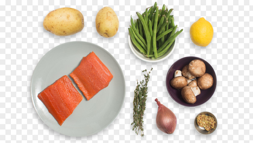 Salmon Steak Mashed Potato Vegetarian Cuisine Recipe Mushroom PNG