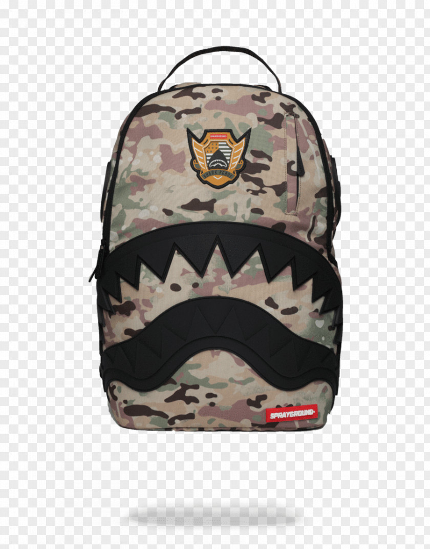 Backpack Bag Shark Travel Pocket PNG