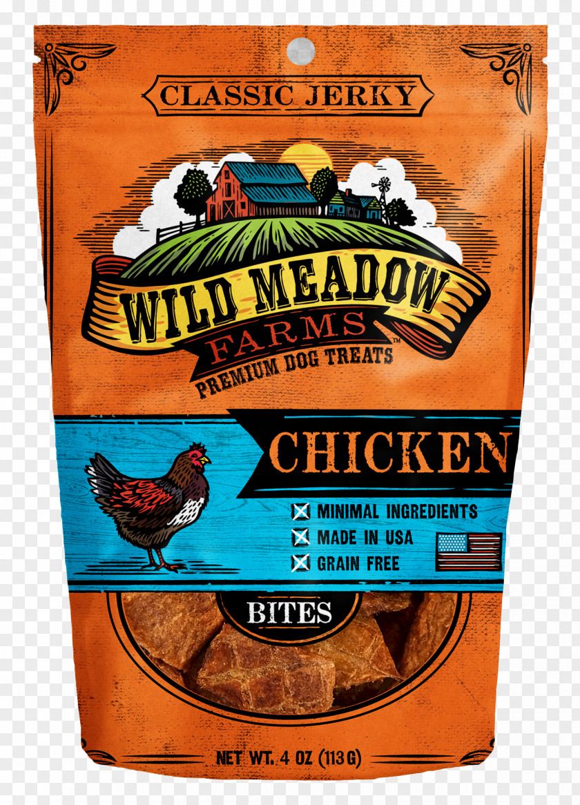 Chicken Bites Jerky Wild Meadow, West Virginia Dog Bison PNG