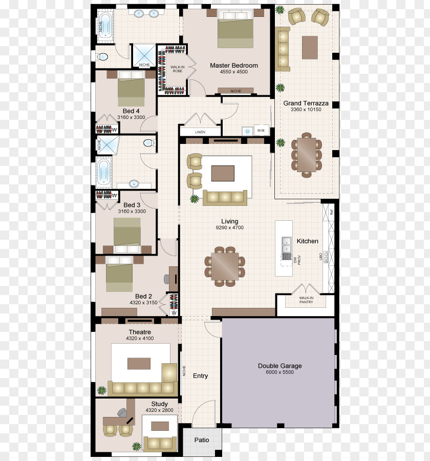 Furniture Floor Plan Beechwood Homes Interior Design Services PNG