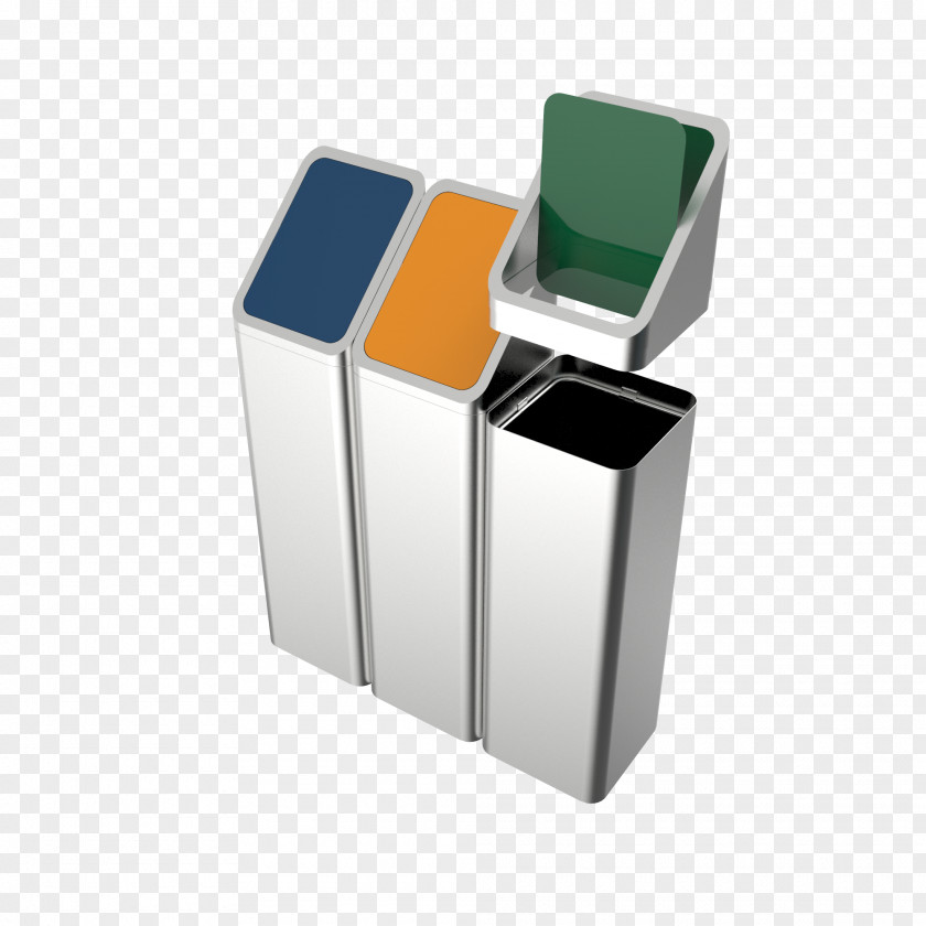 Recycling Bin Rubbish Bins & Waste Paper Baskets Collection PNG