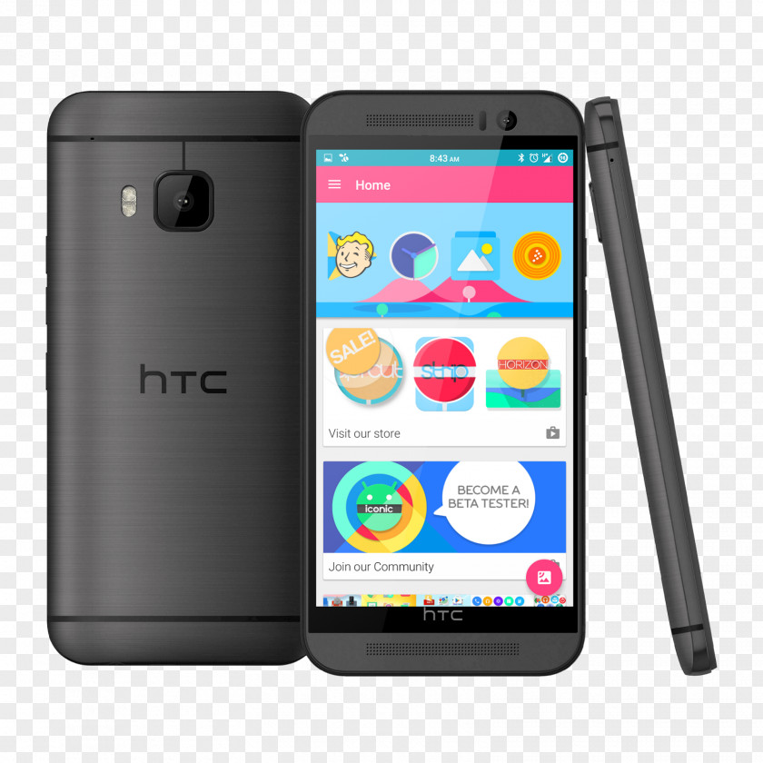 Smartphone HTC One M9+ (M8) LTE PNG