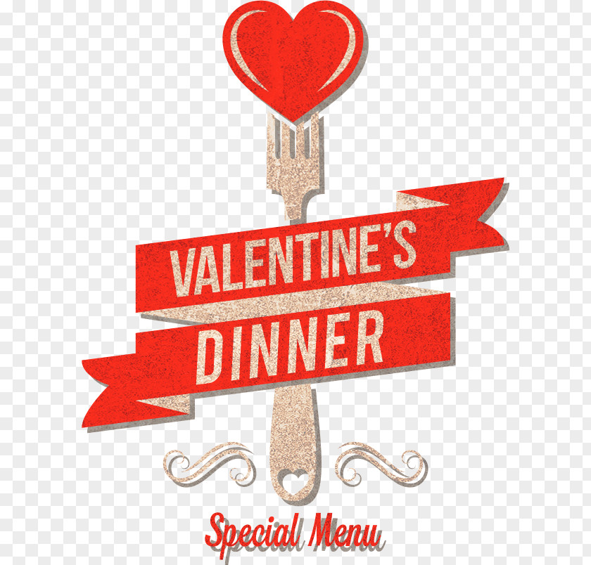 Valentines Day Party Flyer Logo Brand Signage Heart Font PNG