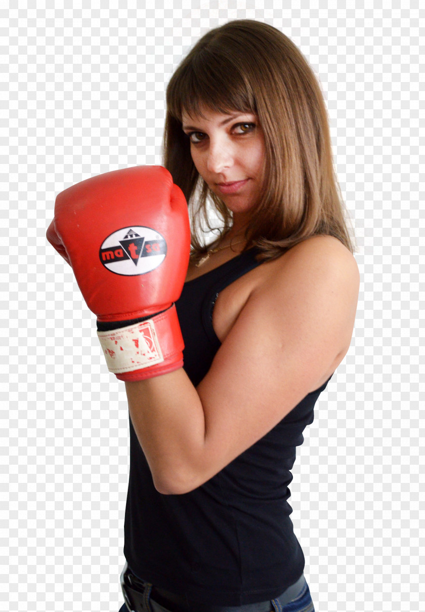 Woman With Boxing Gloves Glove Kickboxing PNG