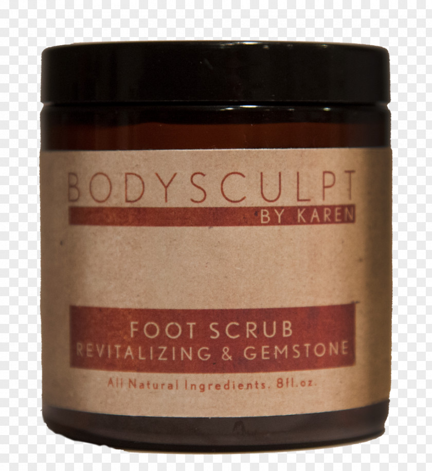 Body Scrub Cream Flavor PNG