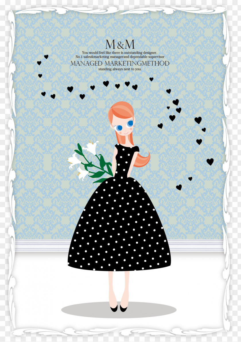 Collage Polka Dot Pattern PNG