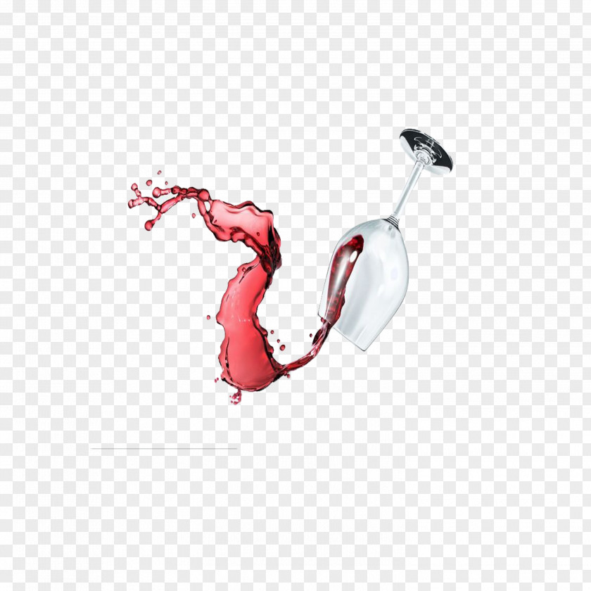 Creative Wine Red PNG