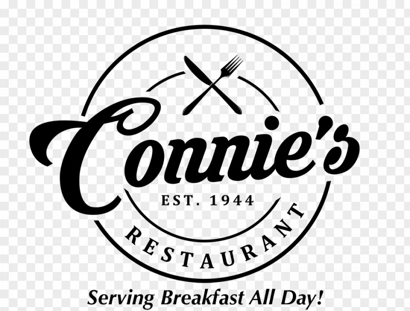 Family Breakfast Logo Connie's Restaurant Brand PNG