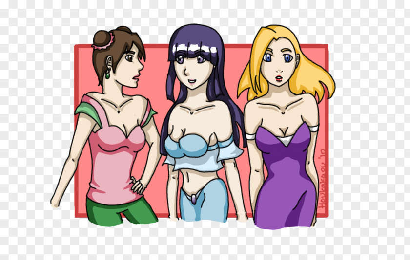 Girls Night Out DeviantArt Illustration Artist Design PNG