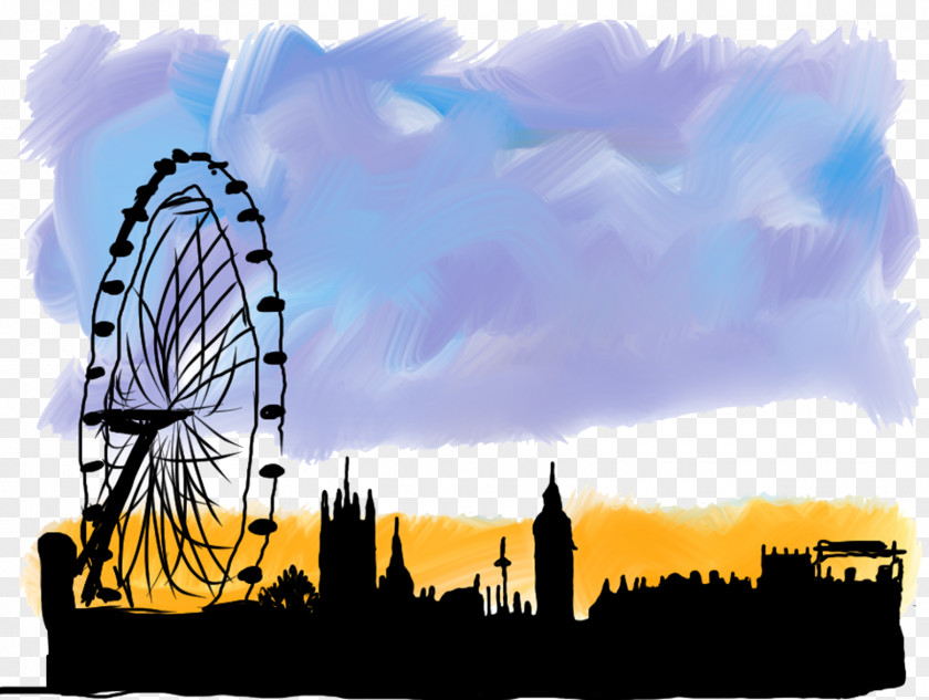 London Eye The Pass Skyline Tourist Attraction Landmark PNG