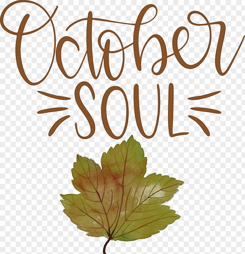 October Soul October PNG