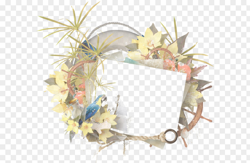 Picture Frame Flower PNG