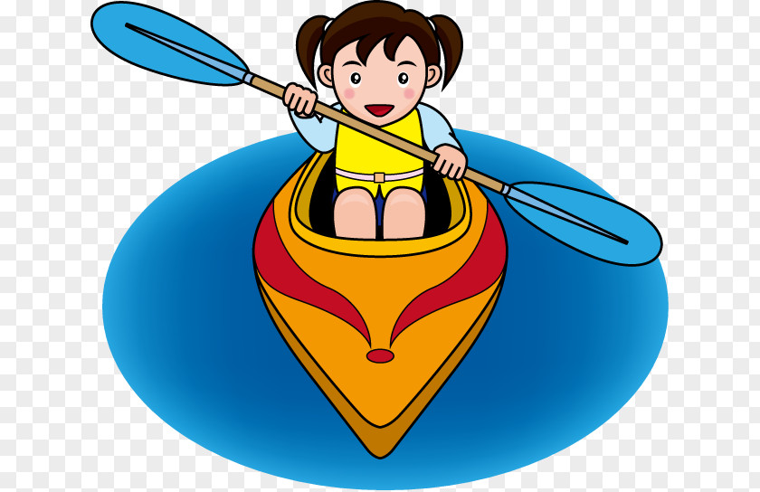 Clip Art Illustration Canoe Sea Kayak PNG
