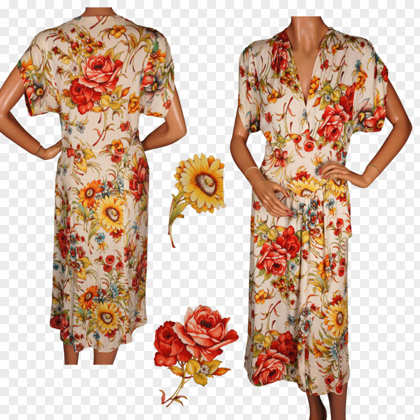 Dress Pattern Vintage Clothing Jersey PNG