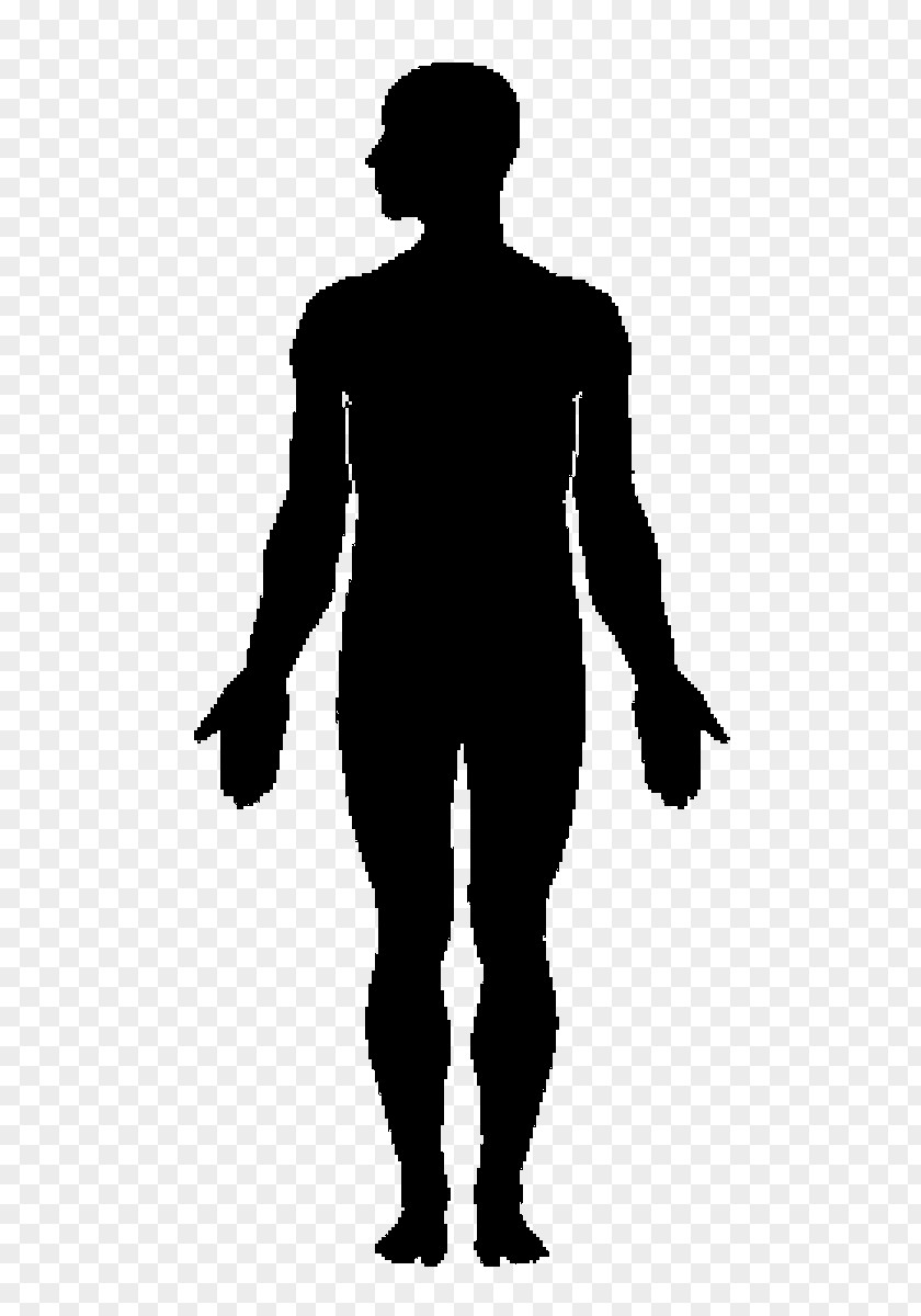 Silhouette Human Body Clip Art PNG