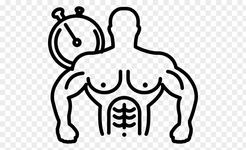 Symmetry Blackandwhite Fitness Cartoon PNG