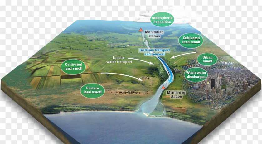 Water Nutrient Pollution Resources Drainage Basin Watershed Management PNG