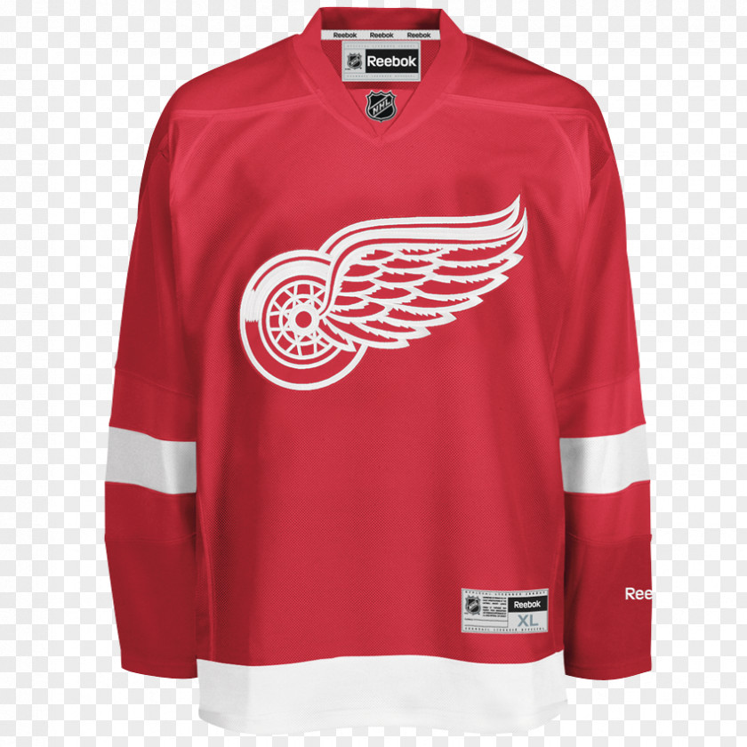 Adidas Detroit Red Wings National Hockey League 2014 NHL Winter Classic Jersey PNG