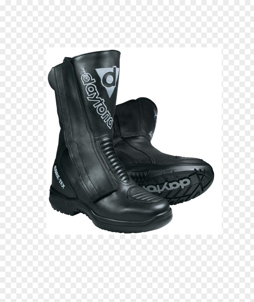 Daytona 24h Motorcycle Boot Gore-Tex Heel PNG