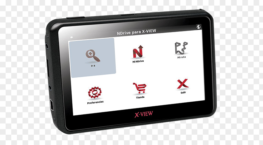 Mobile Location GPS Navigation Systems Display Device Car Electronics Accessory Gadget PNG