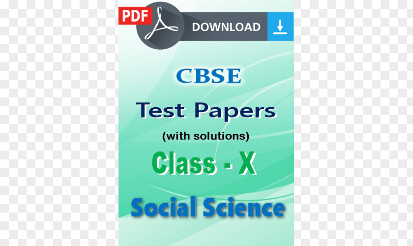 Science CBSE Exam, Class 10 · 2018 Social Paper PNG